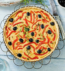 Vegane Paprika-Tarte