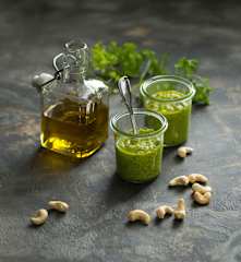 Coriander pesto