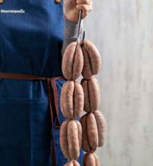 Homemade sausages