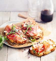 Pain perdu au jambon