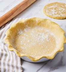 Pâte à tarte double