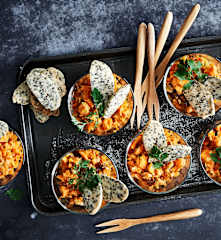 Rüeblisalat mit Sesam-Crackern