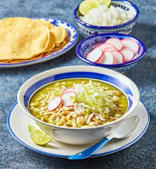 Pozolillo de elote tierno estilo Michoacán
