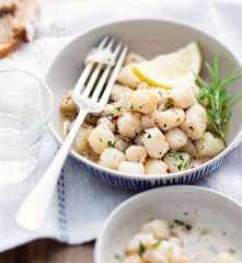 Pétoncles marinières