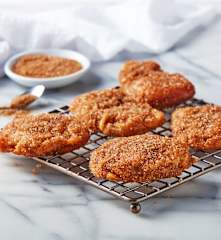 酥炸螺旋苹果饼