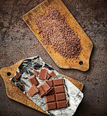 Chocolate con leche rallado fino (polvo de chocolate, 250-300 g)