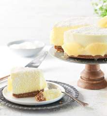 Tarta mousse de piña