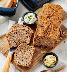 Süßkartoffel-Walnuss-Brot