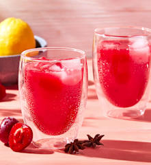 Spiced Plum Lemonade