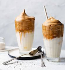 Condensed Milk Dalgona Coffee