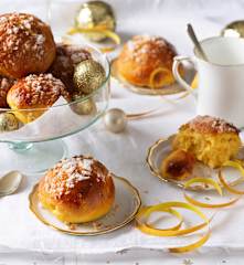 Bollos suizos de calabaza y canela