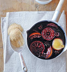 Vin chaud aux agrumes