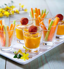 Mousse di carote e sedano