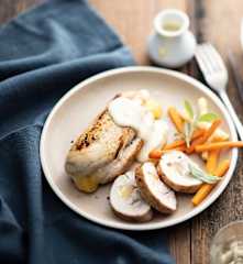 Filet de poulet et sauce à la tomme de Savoie