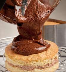 Mousse al cioccolato per copertura