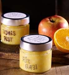 Apfel-Orangen-Aufstrich mit Marzipan