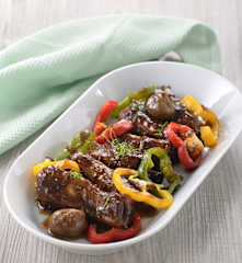 紫蘇豆乳燒子排