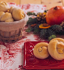 Panini allo yogurt al mirtillo