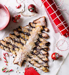 Árbol de Navidad de chocolate