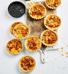 Miniquiches à bolonhesa