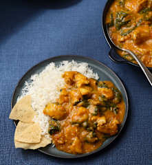 Chicken Curry with Spinach