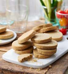 Sablés aux farines de sarrasin et lentille