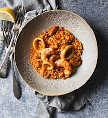 Deniz Mahsullü Pilav (Arroz de Marisco)