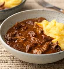 Pork, Chestnut and Chorizo Stew
