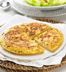 Španělská bramborová omeleta