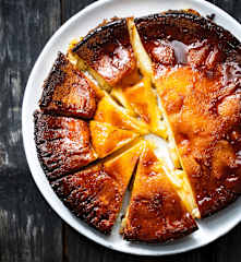Financier aux pommes façon tatin