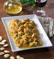 Spezzatino di agnello con cipolle