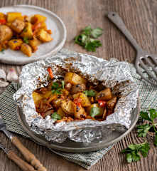 Sałatka ziemniaczana na ciepło (z grilla)