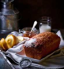 Pan de naranja cristalizada