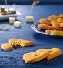 Biscotti salati di farro e zucca al profumo di timo