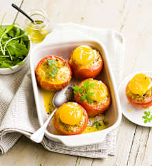 Œuf en cocotte de tomate