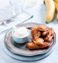 Banány smažené v těstíčku