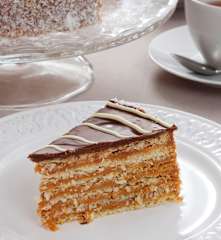 Milhojas de dulce de leche