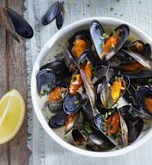 Moules au citron