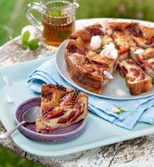 Clafoutis prune-cannelle