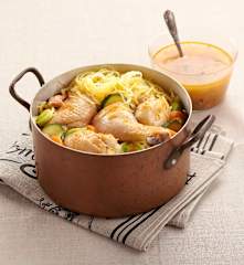 Potrawka z kurczaka i jesiennych warzyw