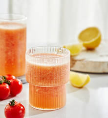 维C番茄柠檬果昔