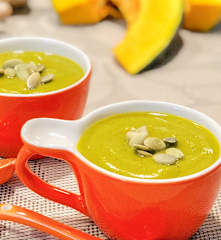 Creme de abóbora nutritivo