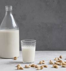 Leche de castañas de cajú