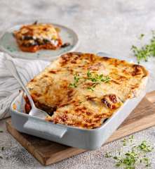 Wegetariańska moussaka (musaka)