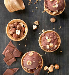 Gelato al gianduia