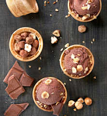 Çikolata ve Bol Fındıklı Dondurma