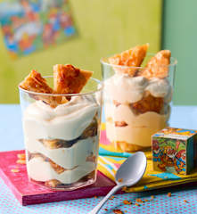 Bienenstich-Dessert im Glas