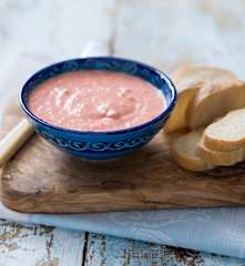 Dip de huevas de pescado (Taramasalata)