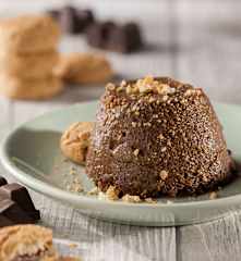 Budino cioccolato e amaretti