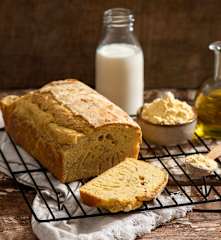 Bezglutenowy chleb kukurydziany